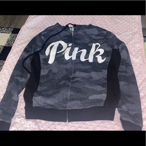 PINK CAMO HOODIE